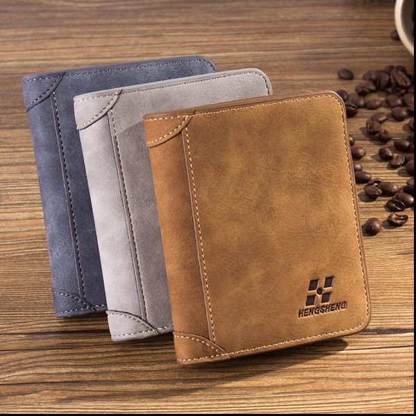 brand wallet for men short frosted leather wallets retro tri fold multi card coin purse holder, Red;black
brand wallet for men short frosted leather wallets retro tri fold multi card coin purse holder, Red;black