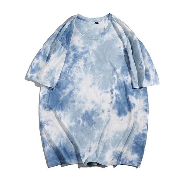 women's t-shirt 2021 tie-dye summer print loose for women short-sleeved 7 colors graphic tee high street oversized t shirt, White
women's t-shirt 2021 tie-dye summer print loose for women short-sleeved 7 colors graphic tee high street oversized t shirt, White