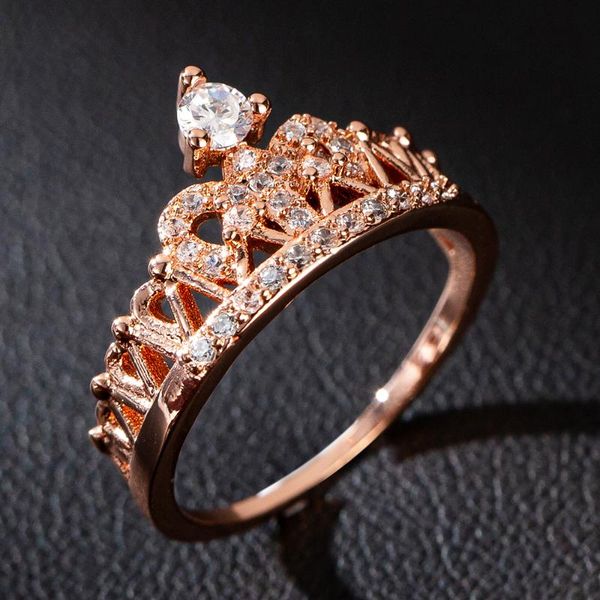 wedding rings rose gold crystal crown ring luxury shiny zircon for women ladies charm engagement jewelry party gifts, Slivery;golden
wedding rings rose gold crystal crown ring luxury shiny zircon for women ladies charm engagement jewelry party gifts, Slivery;golden