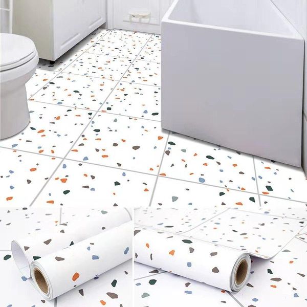 self adhesive paper waterproof and wear-resistant toilet kitchen floor renovation wallpaper thickened pvc floor sticker
self adhesive paper waterproof and wear-resistant toilet kitchen floor renovation wallpaper thickened pvc floor sticker