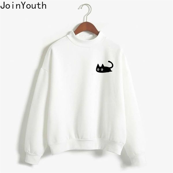joinyouth mini cartoon cat sweatshirt fashion ropa mujer women oversized autumn long sleeve sweat streetwear ladies lj201130, Black
joinyouth mini cartoon cat sweatshirt fashion ropa mujer women oversized autumn long sleeve sweat streetwear ladies lj201130, Black