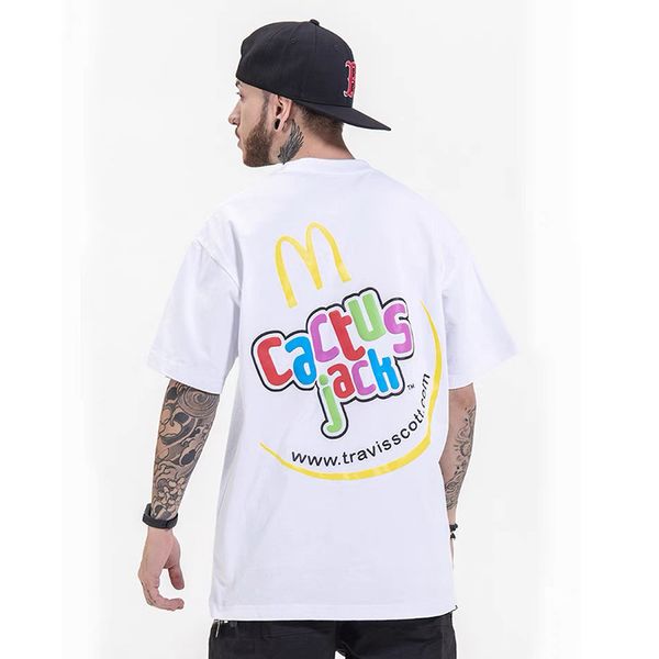 brand travis scott short sleeve co branded m alphabet print crew neck hip hop fashion loose couple casual t-shirt men, White;black
brand travis scott short sleeve co branded m alphabet print crew neck hip hop fashion loose couple casual t-shirt men, White;black