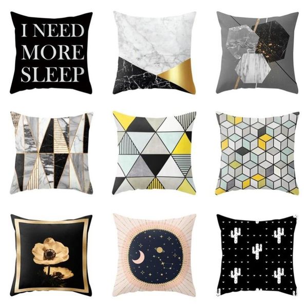 cushion/decorative pillow marble geometric cushion covers 45*45cm cover polyester throw car sofa home decoration decorative pillowcase
cushion/decorative pillow marble geometric cushion covers 45*45cm cover polyester throw car sofa home decoration decorative pillowcase