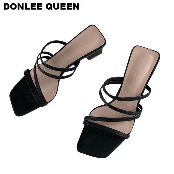 2020 women sandals low heel slippers brand slides summer flip flops narrow band sandal elegant mule shoes women slipper big size, Black
2020 women sandals low heel slippers brand slides summer flip flops narrow band sandal elegant mule shoes women slipper big size, Black
