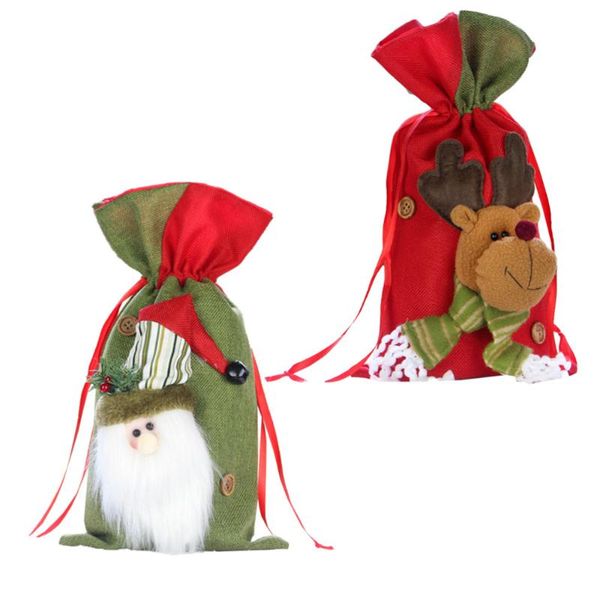 christmas decorations 2pcs candy bags sturdy xmas drawstring gift bag for child
christmas decorations 2pcs candy bags sturdy xmas drawstring gift bag for child