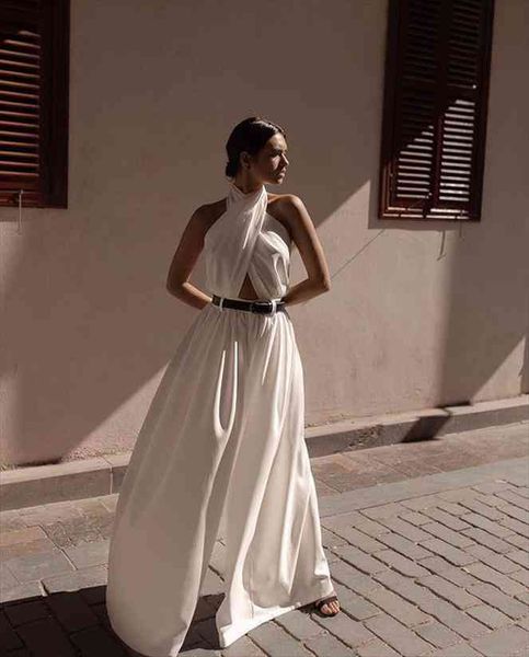 backless white and halter women jumpsuits wide leg summer overalls long pants, Black;white
backless white and halter women jumpsuits wide leg summer overalls long pants, Black;white