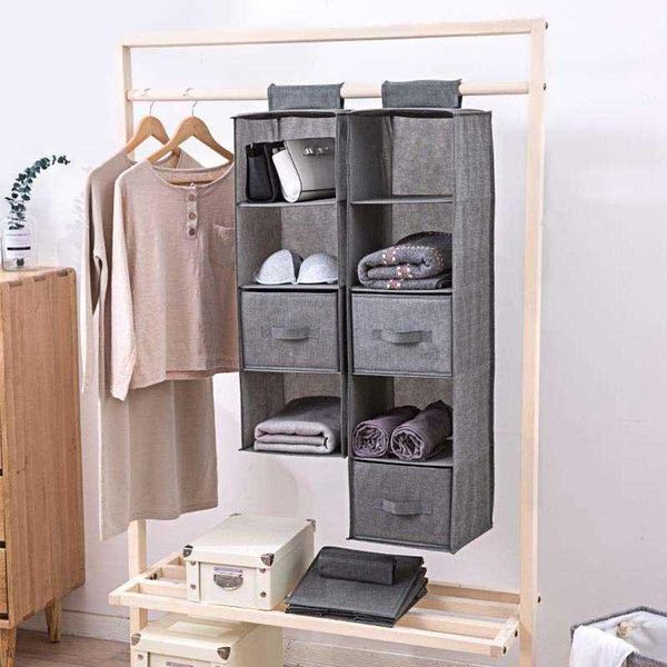 storage bags hanging bag interlayer drawer type clothes hangers holder wardrobe portable organizer closet
storage bags hanging bag interlayer drawer type clothes hangers holder wardrobe portable organizer closet