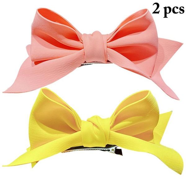 2pcs hair clip three-dimensional bow hairpin decorative girls daily wearing duckbill hair barrette women accessories, Slivery;white
2pcs hair clip three-dimensional bow hairpin decorative girls daily wearing duckbill hair barrette women accessories, Slivery;white