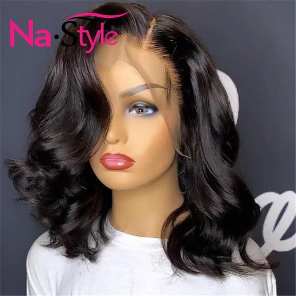 lace wigs short wavy bob wig human hair wet and body wave side parting remy brazilian for woman pre plucked, Black;brown
lace wigs short wavy bob wig human hair wet and body wave side parting remy brazilian for woman pre plucked, Black;brown