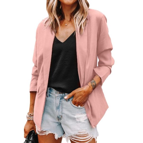 women's suits & blazers women autumn and winter fashion lapel slim cardigan coat candy color suit jackets girls chic office lady, White;black
women's suits & blazers women autumn and winter fashion lapel slim cardigan coat candy color suit jackets girls chic office lady, White;black