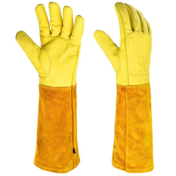 elbow & knee pads extra long welding gloves heat resistant leather thorn-proof garden work for fireplace stove oven gardening, Black;gray
elbow & knee pads extra long welding gloves heat resistant leather thorn-proof garden work for fireplace stove oven gardening, Black;gray
