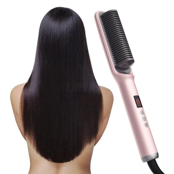 electric hair brushes men beard straightener comb curling iron all in one styling ceramic ionic anti-scald brush
electric hair brushes men beard straightener comb curling iron all in one styling ceramic ionic anti-scald brush