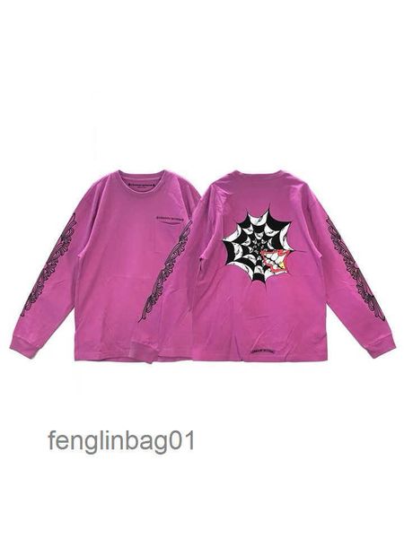 chrome fashion designer heart long sleeve 2021 new matty boy rose purple spider web flower arm t-shirt ch men and women, Black
chrome fashion designer heart long sleeve 2021 new matty boy rose purple spider web flower arm t-shirt ch men and women, Black