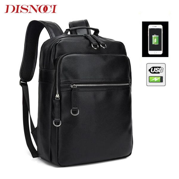 backpack men leather usb cable travel 14" lapwith headphone hole school has front pocket bagpack
backpack men leather usb cable travel 14" lapwith headphone hole school has front pocket bagpack