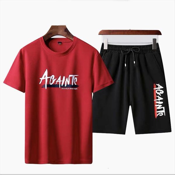shorts and tshirts summer sports men tracksuits suits casual cotton two piece tracksuit set print sweatsuit track training clothing 4xl, Gray
shorts and tshirts summer sports men tracksuits suits casual cotton two piece tracksuit set print sweatsuit track training clothing 4xl, Gray