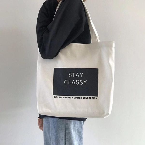 storage bags large capacity conventional tote bag fashion letter printing women's shoulder simple canvas zipper shopping l
storage bags large capacity conventional tote bag fashion letter printing women's shoulder simple canvas zipper shopping l