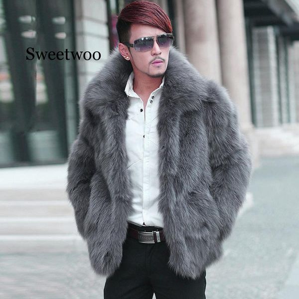 men's fur & faux mens luxury coats turn down collar slim jackets outerwear parka overcoat big size 3xl, Black
men's fur & faux mens luxury coats turn down collar slim jackets outerwear parka overcoat big size 3xl, Black