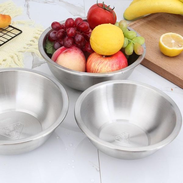 bowls 1 pcs 304# stainless steel basin circular thickening large household soup washbasin
bowls 1 pcs 304# stainless steel basin circular thickening large household soup washbasin
