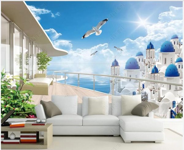 wallpapers custom po mural 3d wallpaper aegean seaside building balcony scenery home decor wall murals for walls in rolls
wallpapers custom po mural 3d wallpaper aegean seaside building balcony scenery home decor wall murals for walls in rolls