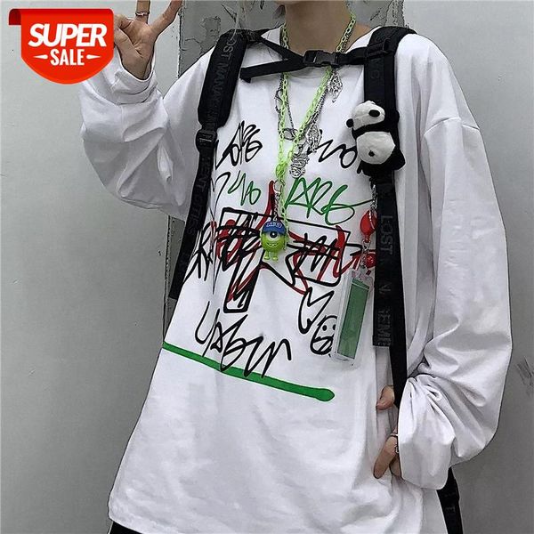 women long sleeve t-shirt korean hip hop loose tees shirts graffiti alphabet printing base t-shirts solid white homme tees #ro0y
women long sleeve t-shirt korean hip hop loose tees shirts graffiti alphabet printing base t-shirts solid white homme tees #ro0y