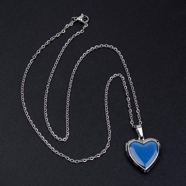 cross-border warm mood discoloration necklace love phase box mood necklace women jewelry wholesale, Silver
cross-border warm mood discoloration necklace love phase box mood necklace women jewelry wholesale, Silver