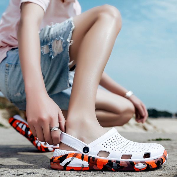 2020 new summer 2020 foreign trade mens hole fashion shoes outdoor beach closed toe breathable sandals korean camouflage dual use slippers, Black
2020 new summer 2020 foreign trade mens hole fashion shoes outdoor beach closed toe breathable sandals korean camouflage dual use slippers, Black