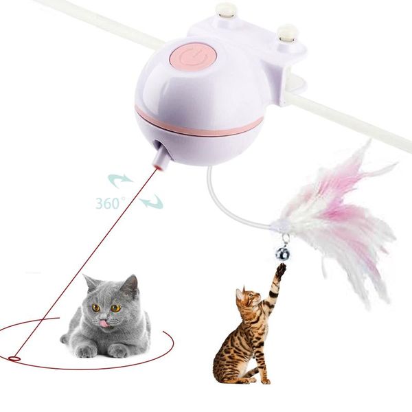 cat toys electric automatic interactive toy 360° rotate usb rechargeable with led light feather for tree chair desk
cat toys electric automatic interactive toy 360° rotate usb rechargeable with led light feather for tree chair desk
