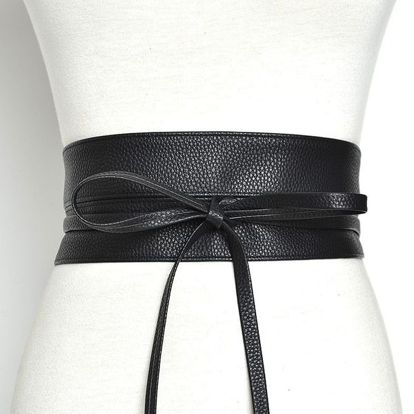 winter new pu imitation leather belt waist cover women's fashion simple bow decoration wide belt, Black;brown
winter new pu imitation leather belt waist cover women's fashion simple bow decoration wide belt, Black;brown