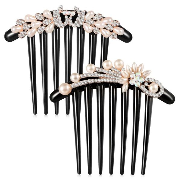 hair clips & barrettes lurrose 2pcs elegant pearl comb artificial rhinestone headdress crystal wedding bridal accessories woman decorati, Golden;silver
hair clips & barrettes lurrose 2pcs elegant pearl comb artificial rhinestone headdress crystal wedding bridal accessories woman decorati, Golden;silver