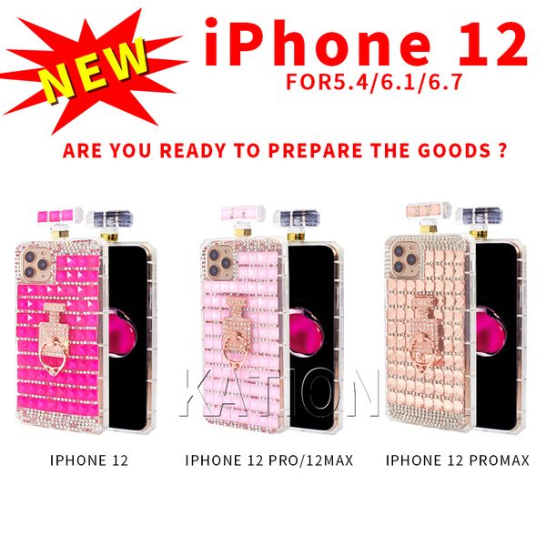 luxury diamond ring holder phone cases for iphone 12 pro max 11 xs xr 7plus perfume bottle stand lanyard rhinestone mobile cover
luxury diamond ring holder phone cases for iphone 12 pro max 11 xs xr 7plus perfume bottle stand lanyard rhinestone mobile cover