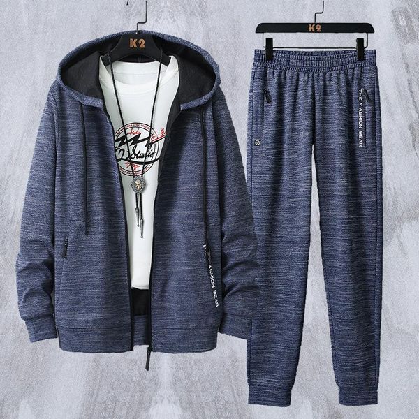 shang new retro leisure suit men's hooded jacket pants fashion leisure long-sleeved autumn loose sports suits, Gray
shang new retro leisure suit men's hooded jacket pants fashion leisure long-sleeved autumn loose sports suits, Gray