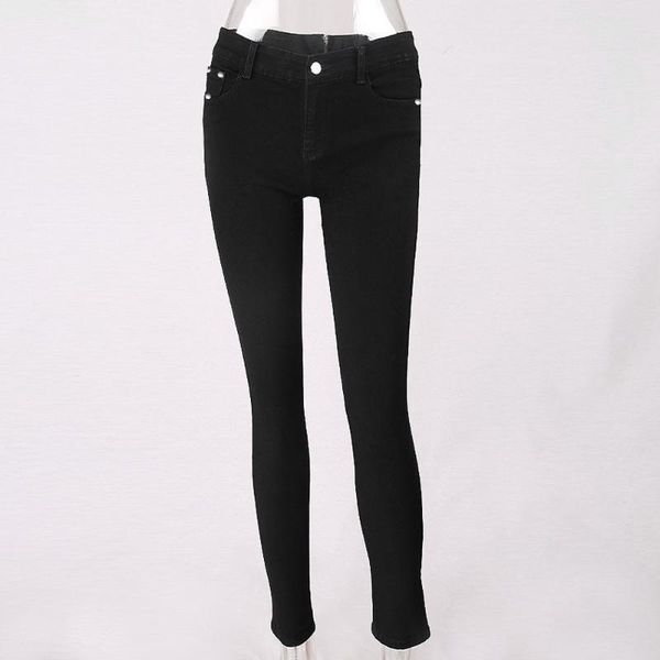 women's jeans woman 2021 back zipper pencil stretch denim skinny pants high waist trousers slim stretchy, Blue
women's jeans woman 2021 back zipper pencil stretch denim skinny pants high waist trousers slim stretchy, Blue