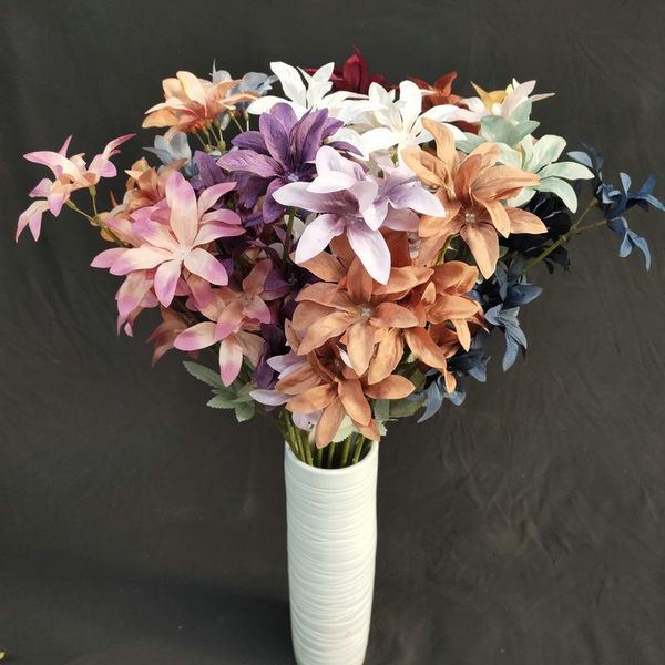 decorative flowers & wreaths artificial silk long branch tiger orchid wedding bouquet bride holding home decoration fake garden potted
decorative flowers & wreaths artificial silk long branch tiger orchid wedding bouquet bride holding home decoration fake garden potted