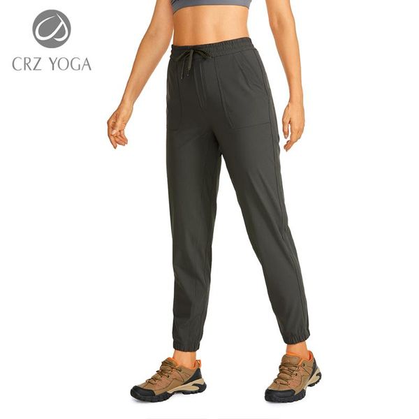 running pants crz yoga women's stretch quick dry hiking elastic waist travel drawstring with pockets, Black;blue
running pants crz yoga women's stretch quick dry hiking elastic waist travel drawstring with pockets, Black;blue