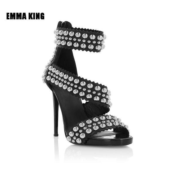 2021 spring women rivet sandals fashion black lace-up high heels shoes women open toe high heel gladiator sandals
2021 spring women rivet sandals fashion black lace-up high heels shoes women open toe high heel gladiator sandals