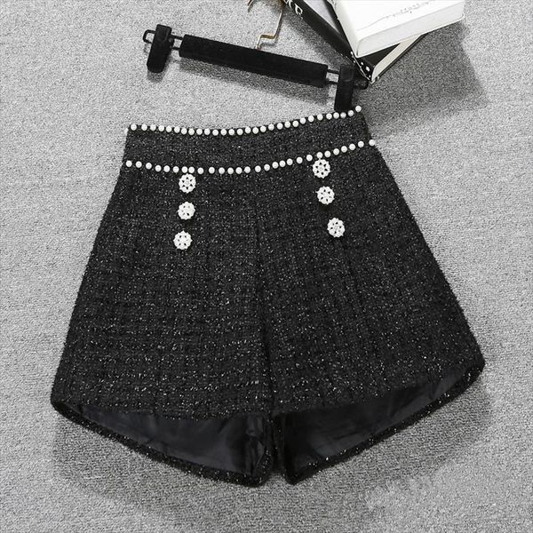tweed autumn and winter high women short waisted pearl button all match wide leg chic outer wear bootcuts fashion, White;black
tweed autumn and winter high women short waisted pearl button all match wide leg chic outer wear bootcuts fashion, White;black