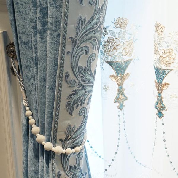 simple and modern nordic cashmere chenille curtains bedroom living room blackout american curtains custom embroidered yarn
simple and modern nordic cashmere chenille curtains bedroom living room blackout american curtains custom embroidered yarn