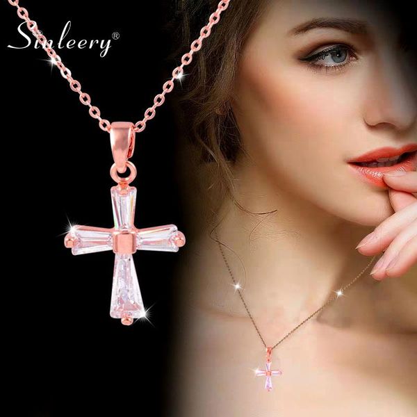 pendant necklaces sinleery clear zircon cross necklace rose gold silver color chian crystal choker for women jewelry xl729 ssc
pendant necklaces sinleery clear zircon cross necklace rose gold silver color chian crystal choker for women jewelry xl729 ssc
