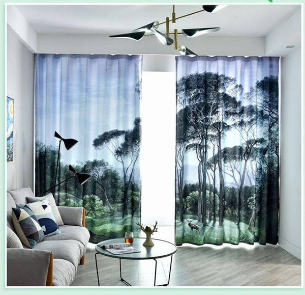 curtain & drapes customized small fresh forest american 2021 bedroom study bay window thickened shading
curtain & drapes customized small fresh forest american 2021 bedroom study bay window thickened shading
