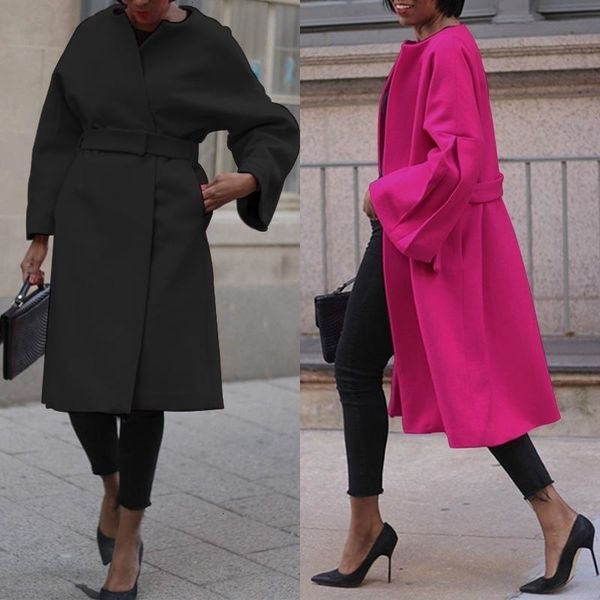 2021 winter warm casual loose coats zanzea women long sleeve coat outwear belted jackets casaco femme overcoats chaqueta mujer t191114, Black;brown
2021 winter warm casual loose coats zanzea women long sleeve coat outwear belted jackets casaco femme overcoats chaqueta mujer t191114, Black;brown