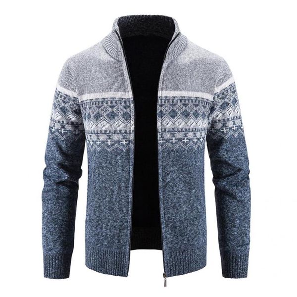 men's sweaters sweater coat fashion patchwork cardigan men knitted jacket slim fit stand collar thick warm coats, White;black
men's sweaters sweater coat fashion patchwork cardigan men knitted jacket slim fit stand collar thick warm coats, White;black