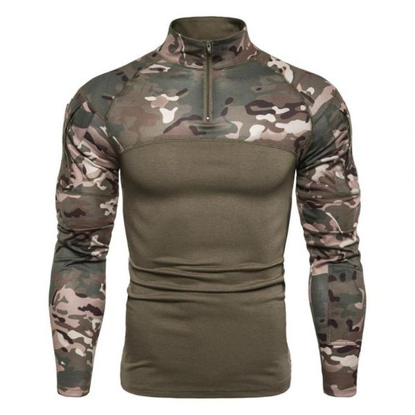 men's casual shirts men t-shirt camouflage fashion tight stand collar combat shirt for autumn anti-shrink slim, White;black
men's casual shirts men t-shirt camouflage fashion tight stand collar combat shirt for autumn anti-shrink slim, White;black