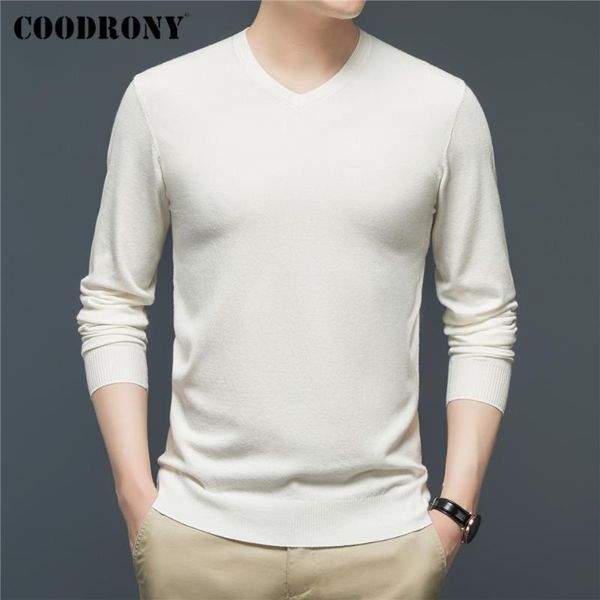 men's sweaters coodrony brand autumn winter soft warm v-neck sweater shirt classic casual pure color pullover men knitwear jersey homme, White;black
men's sweaters coodrony brand autumn winter soft warm v-neck sweater shirt classic casual pure color pullover men knitwear jersey homme, White;black