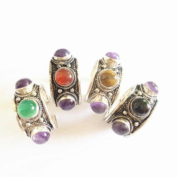 cluster rings tibetan ring for man copper inlaid stone beads open amethystine carnelian tiger eye multi colors r096, Golden;silver
cluster rings tibetan ring for man copper inlaid stone beads open amethystine carnelian tiger eye multi colors r096, Golden;silver
