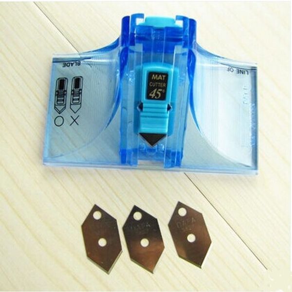 ifemaster dafa 45 degree and 90 degree mat cutter (2 cutters + 3 spare bades) utinity knife
ifemaster dafa 45 degree and 90 degree mat cutter (2 cutters + 3 spare bades) utinity knife