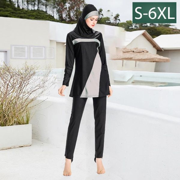 swim wear burkini muslim woman islamic swimwear hijab black long sleeve big size ladies modest conservative borquini hat swimsuit cover up
swim wear burkini muslim woman islamic swimwear hijab black long sleeve big size ladies modest conservative borquini hat swimsuit cover up