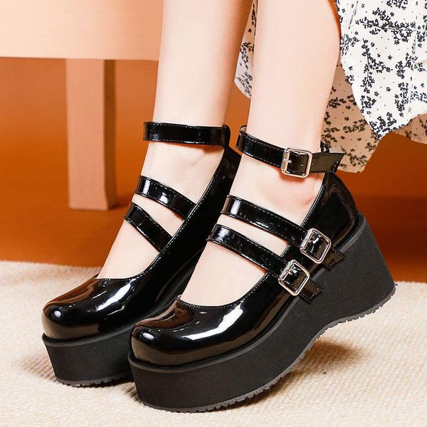 dress shoes sweet mary jane pumps princess spring summer women thick bottom round heels casual party ladies, Black
dress shoes sweet mary jane pumps princess spring summer women thick bottom round heels casual party ladies, Black