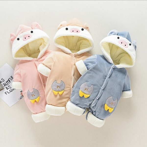 jumpsuits baby long sleeve clothes boys and girls winter hooded thickening cute piggy cotton warm outfit jumpsuit, Blue
jumpsuits baby long sleeve clothes boys and girls winter hooded thickening cute piggy cotton warm outfit jumpsuit, Blue