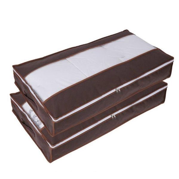storage bags 2 pcs underbed with handle foldable non-woven clothes zip organizer for duvets cushions =
storage bags 2 pcs underbed with handle foldable non-woven clothes zip organizer for duvets cushions =