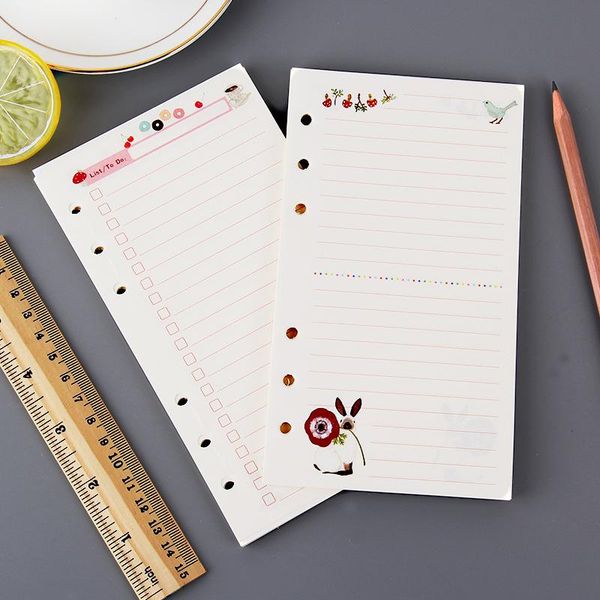 yisuremia 45sheet a6 6 ring paper refill loose-leaf binder inside page daily weekly monthly agenda for notbook school stationery, Purple;pink
yisuremia 45sheet a6 6 ring paper refill loose-leaf binder inside page daily weekly monthly agenda for notbook school stationery, Purple;pink